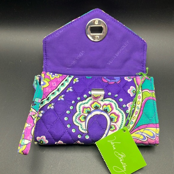 Vera Bradley Vintage Quilted Wristlet - Picture 3 of 12